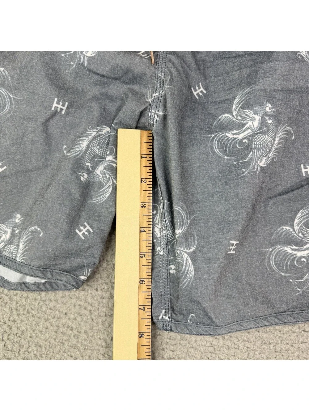 Howler Bros Board Shorts Mens 38 Stretch Swim Trunks Surf Skate Rooster AOP